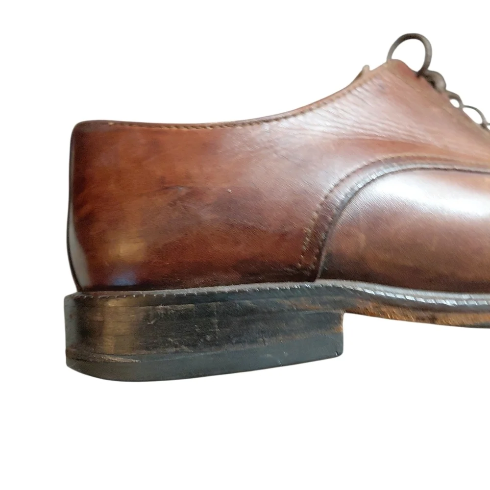 Birkenstock Brown Leather Oxfords Men's Brown Lace Up Shoes Size 12